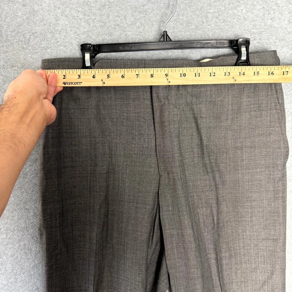 Vintage Polo Ralph Lauren Dress Pants Men's 44 Gray Slash Pockets Classic Formal
